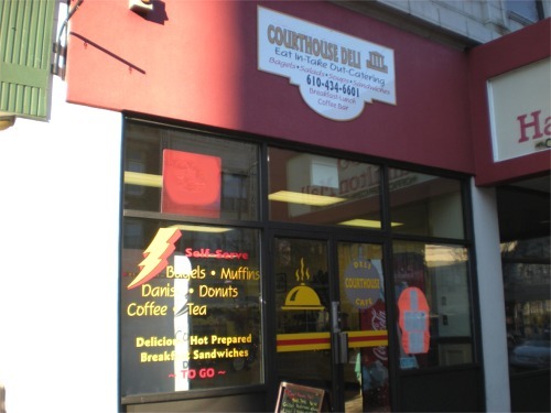 Courthouse Deli and Cafe - Front view of store