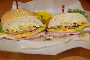 The Courthouse Deli American Hoagie