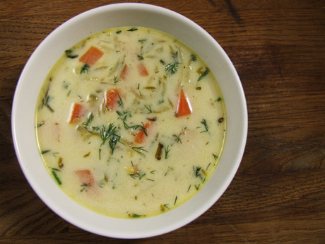 One of our various Special soups that we rotate, they are all the best you've ever had.